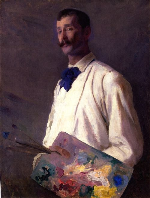 Alexander Harrison by Cecilia Beaux, hand-painted oil reproduction