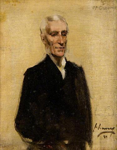 Alexander Osborne by John Lavery, hand-painted oil reproduction