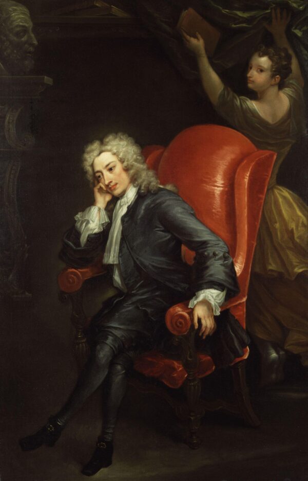 Alexander Pope by Charles Jervas, hand-painted oil painting reproduction