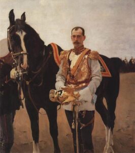 Portrait of Grand Duke Paul Alexandrovich by Valentin Alexandrovich Serov, hand-painted oil painting reproduction