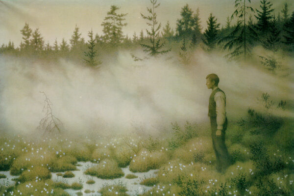 Alfen det Forsvant by Theodor Kittelsen, hand-painted oil painting reproduction