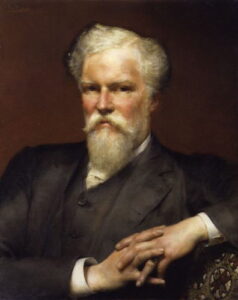 Alfred Waterhouse by Lawrence Alma-Tadema, hand-painted oil painting reproduction