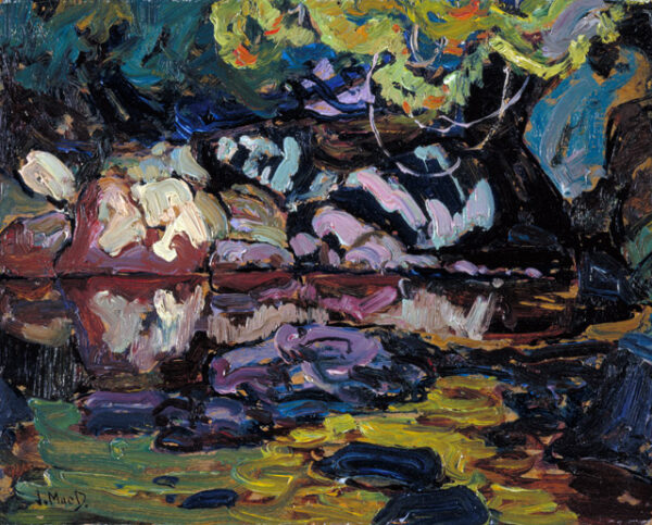 Algoma Stream by J.E.H MacDonald, hand-painted oil painting reproduction