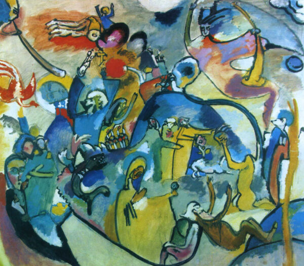 All saints day II by Wassily Kandinsky, hand-painted oil painting reproduction