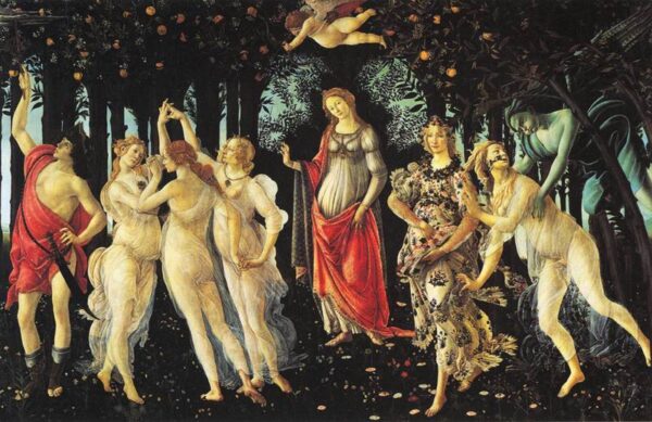 Allegory of Spring by Sandro Botticelli, hand-painted oil painting reproduction