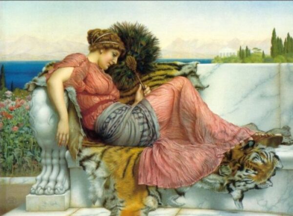 Amaryllis by John William Godward, hand-painted oil painting reproduction