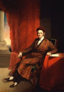 Amos Lawrence by Chester Harding, hand-painted oil painting reproduction