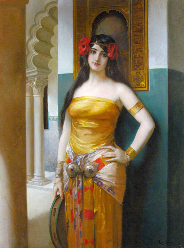 An Arab Beauty by Leon Francois Comerre, hand-painted oil painting reproduction