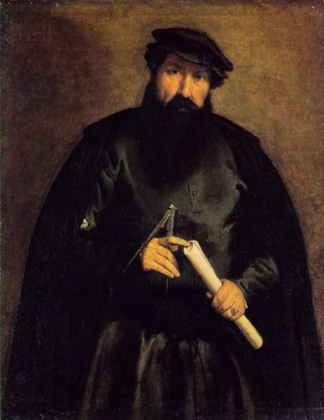 An Architect by Lorenzo Lotto, hand-painted oil reproduction