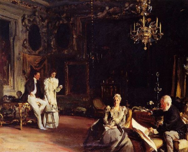An Interior in Venice by John Singer Sargent, hand-painted oil painting reproduction