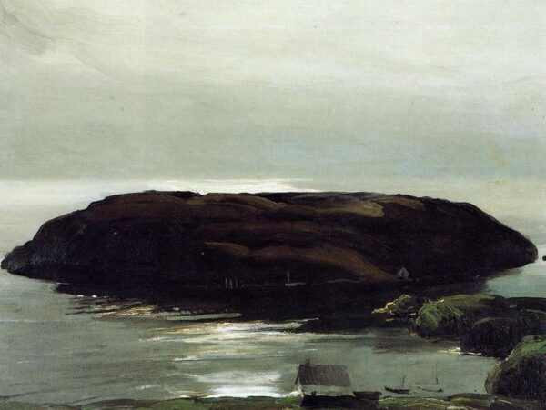 An Island in the Sea by George Bellows, hand-painted oil painting reproduction