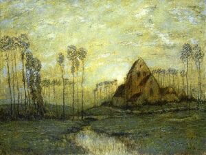 An Old Church At Montreuil by Henry Dearth, hand-painted oil painting reproduction