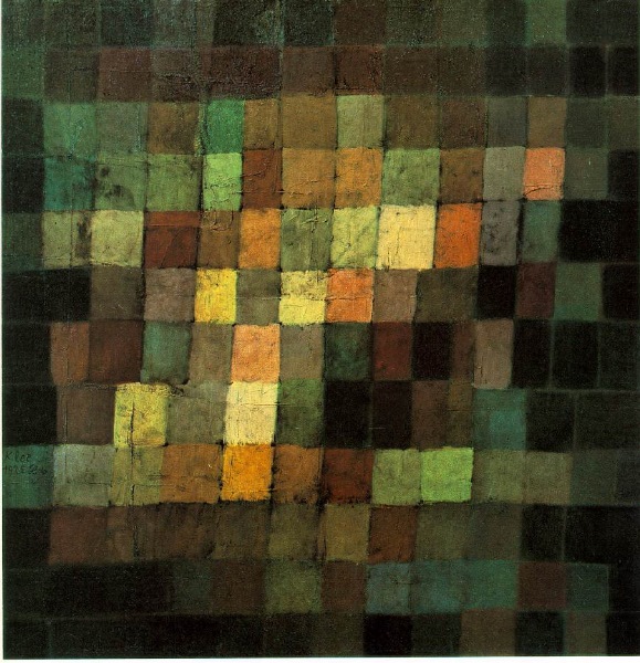 Ancient Sound by Paul Klee, hand-painted oil reproduction