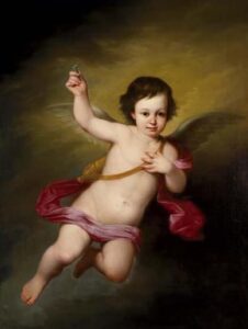 Angel by Antonio María Esquivel, hand-painted oil painting reproduction