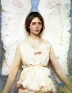 Angel by Abbott Handerson Thayer, hand-painted oil painting reproduction