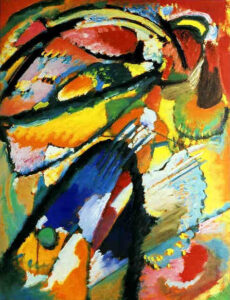 Angel of the Last Judgment by Wassily Kandinsky, hand-painted oil painting reproduction