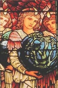 Angels of Creation by Edward Burne-Jones, hand-painted oil painting reproduction