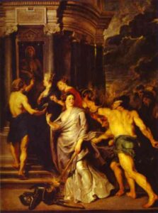 The conclusion of paix a Angers by Peter Paul Rubens, hand-painted oil painting reproduction