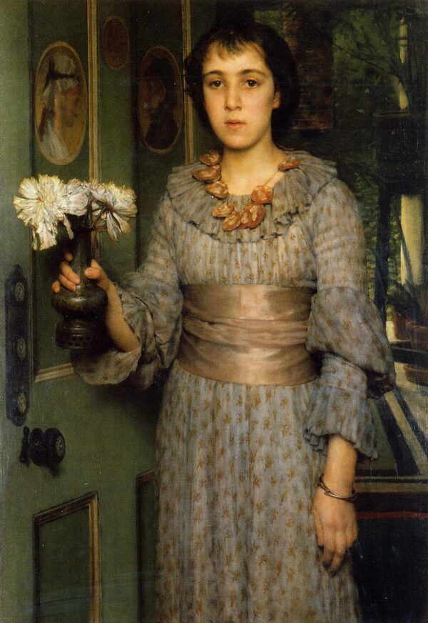 Anna Alma-Tadema by Lawrence Alma-Tadema, hand-painted oil painting reproduction