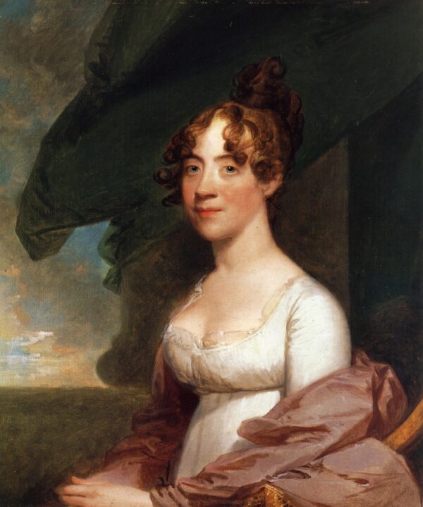 Anna Payne Cutts by Gilbert Stuart, hand-painted oil painting reproduction