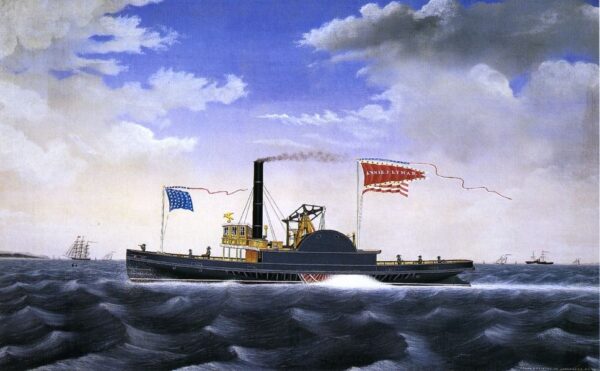Annie J. Lyman by James Bard, hand-painted oil painting reproduction