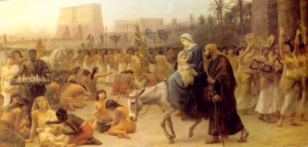 Anno Domini by Edwin Longsden Long, hand-painted oil painting reproduction
