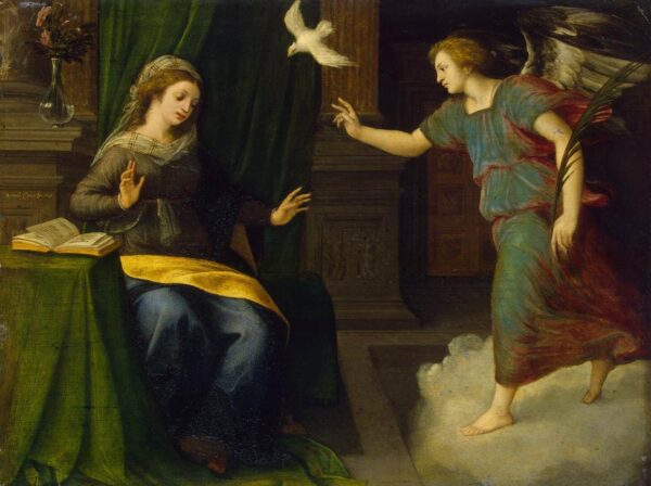 Annunciation by Michiel van Coxcie, hand-painted oil painting reproduction
