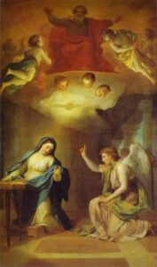 Annunciation by Anton Raphael Mengs, hand-painted oil painting reproduction