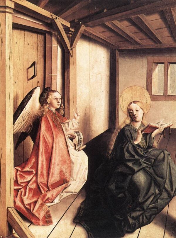 Annunciation by Konrad Witz, hand-painted oil painting reproduction