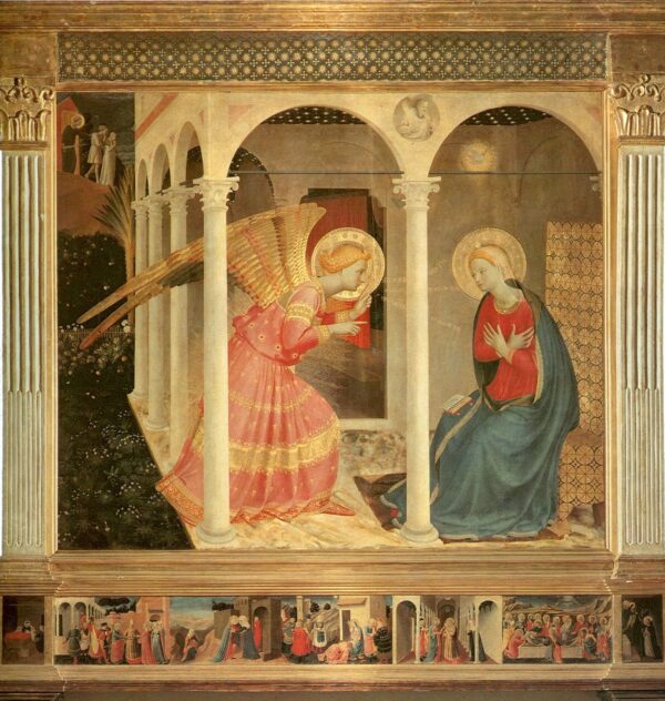 Annunciation by Fra Angelico, hand-painted oil painting reproduction