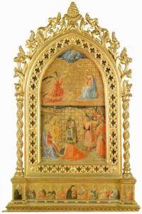 Annunciation and Adoration of the Magi by Fra Angelico, hand-painted oil painting reproduction