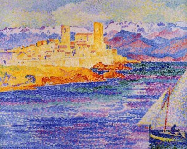 Antibes by Henri Edmond Cross, hand-painted oil painting reproduction