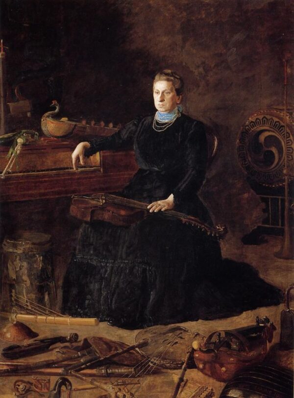 Antiquated Music by Thomas Eakins, hand-painted oil painting reproduction
