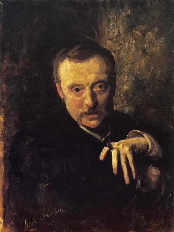 Antonio Mancini by John Singer Sargent, hand-painted oil painting reproduction