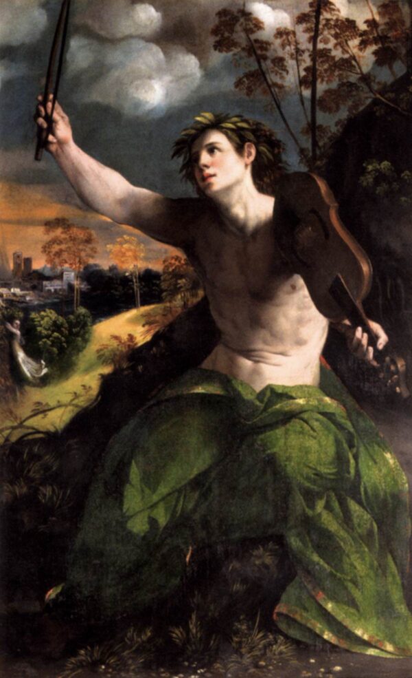 Apollo by Dosso Dossi, hand-painted oil painting reproduction