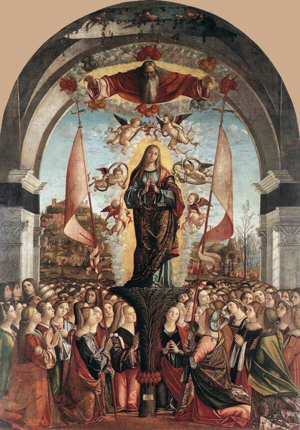Apotheosis of Saint Ursula by Vittore Carpaccio, hand-painted oil painting reproduction