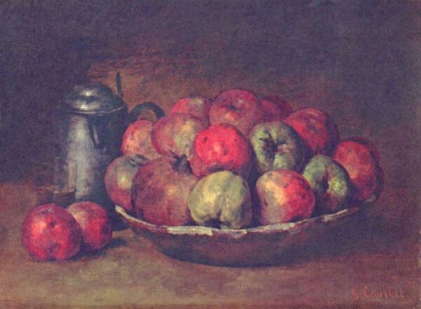 Apples by Gustave Courbet, hand-painted oil painting reproduction