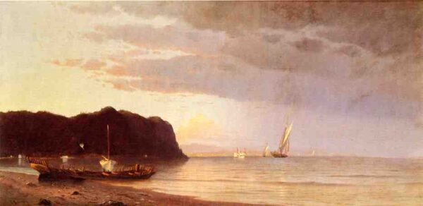 Approaching Storm by Francis Silva, hand-painted oil painting reproduction