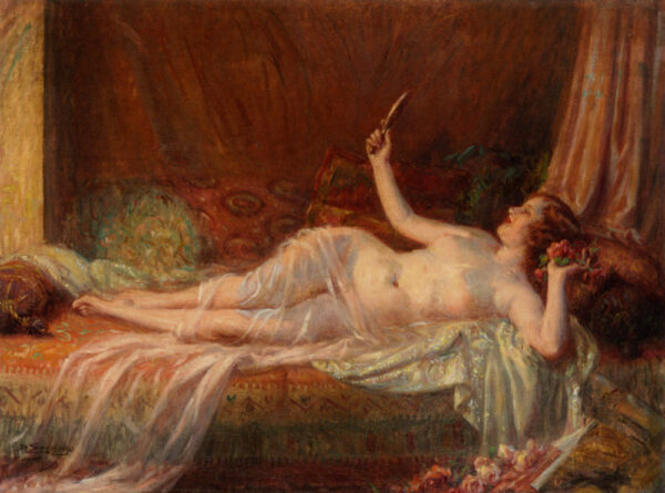 Apres le Bain by Delphin Enjolras, hand-painted oil painting reproduction