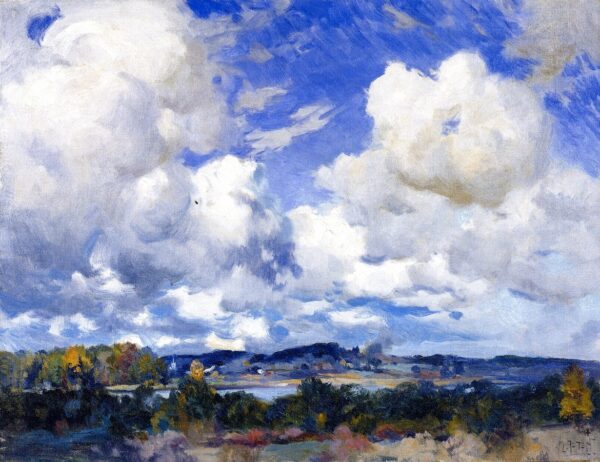 April by Mathias J Alten, hand-painted oil painting reproduction