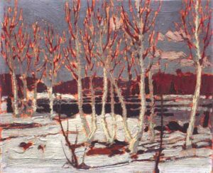 April in Algonquin Park by Tom Thomson, hand-painted oil painting reproduction