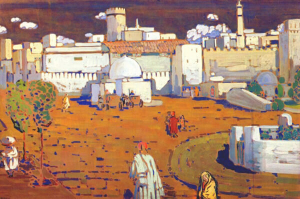 Arab city by Wassily Kandinsky, hand-painted oil painting reproduction