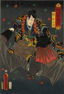 Arashi Kichisaburo III by Utagawa Kunisada, hand-painted oil painting reproduction