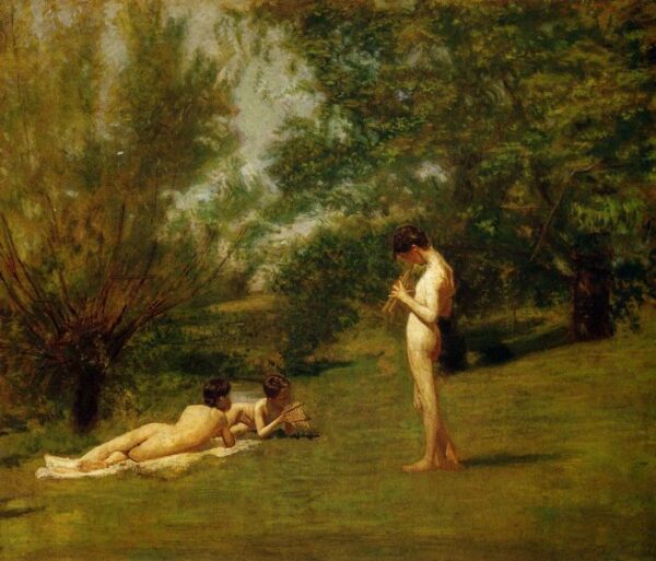Arcadia by Thomas Eakins, hand-painted oil painting reproduction