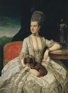 Archduchess Maria Christina by Johann Zoffany, hand-painted oil painting reproduction