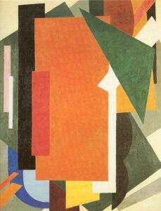 Architectonics In Painting by Liubov Popova, hand-painted oil painting reproduction