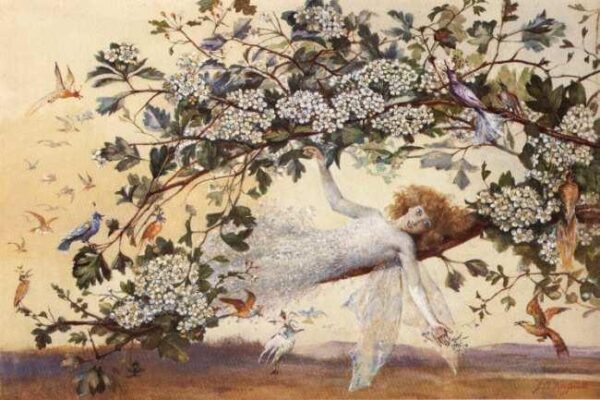Ariel by John Anster Fitzgerald, hand-painted oil painting reproduction