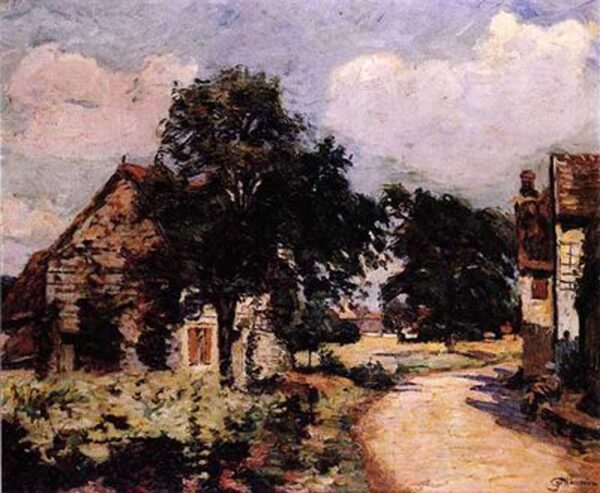 Effect Of The Sun by Armand Guillaumin, hand-painted oil painting reproduction