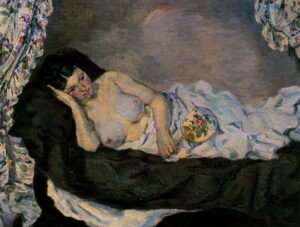 Naked reclined` by Armand Guillaumin, hand-painted oil painting reproduction