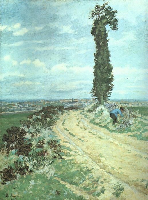 Outskirts of Paris by Armand Guillaumin, hand-painted oil reproduction